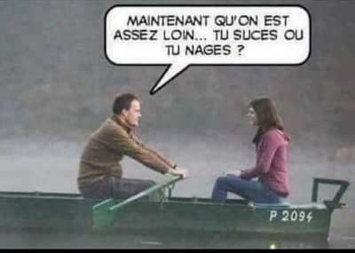 Maintenant qu'on est assez loin .